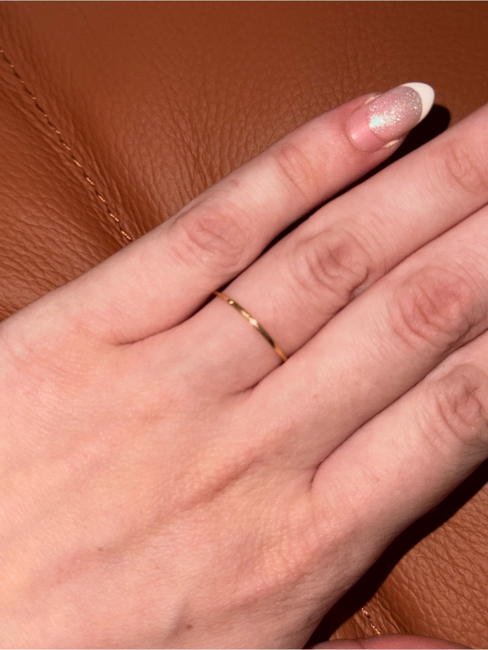 Gorjana Delicate Gold Stacking Ring